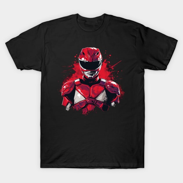 red ranger T-Shirt by enzo studios